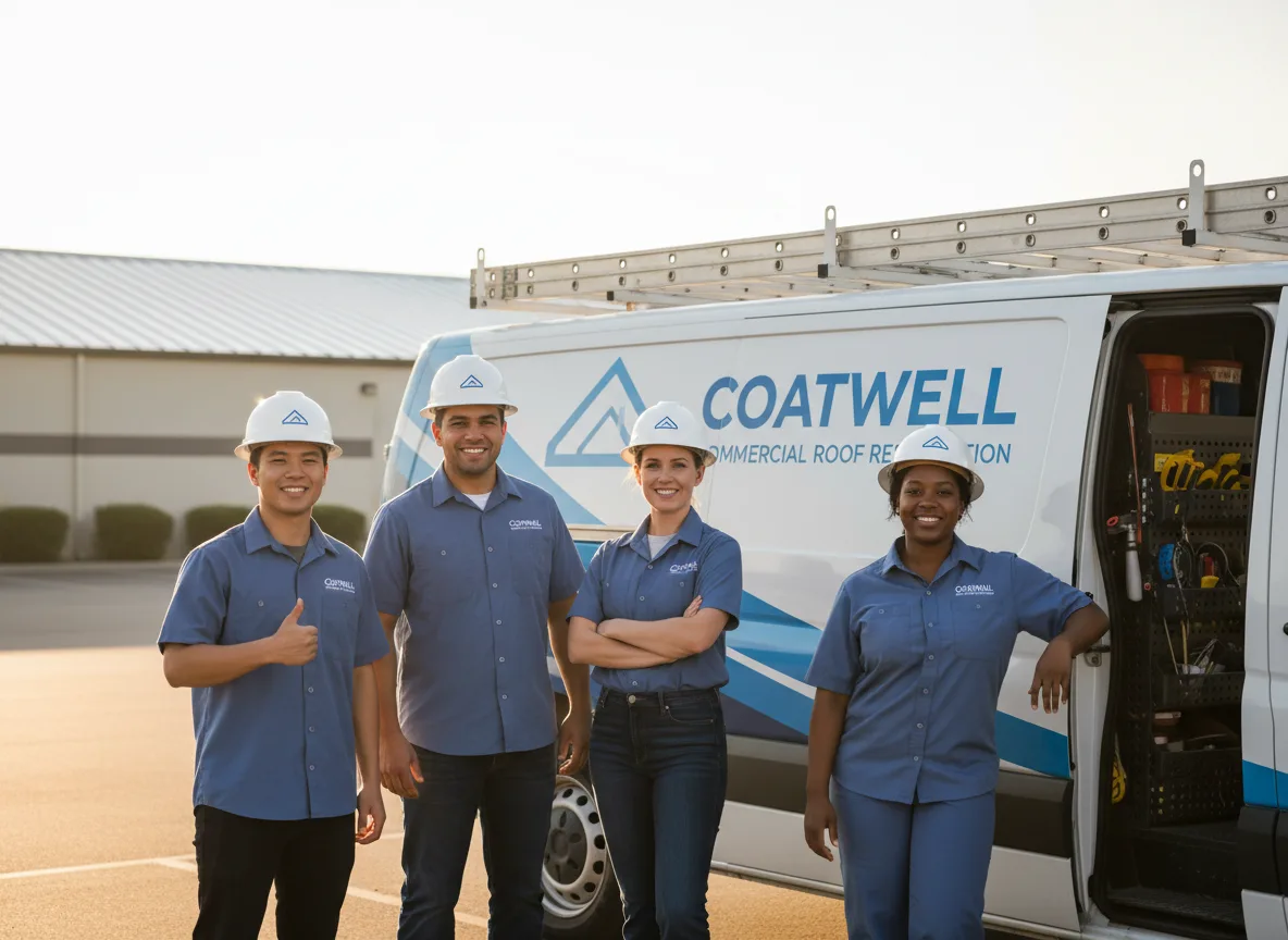 Commercial roof coating company in Renault, IL